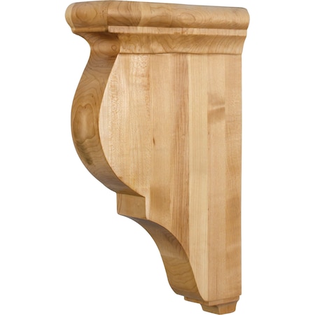 3 Wx8-5/16Dx14H Maple Smooth Corbel